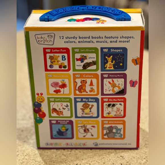 Baby Einstein 12 Board Books by PI LTD. Children's Features colors,music,animals - Picture 7 of 15